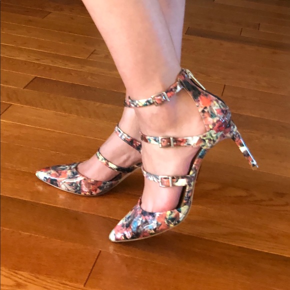 BCBGeneration Shoes - BCBGeneration Gladiator Buckle Strap Heel Shoes